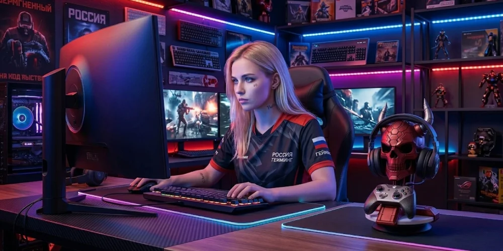 Skull Controller & Headset Stand