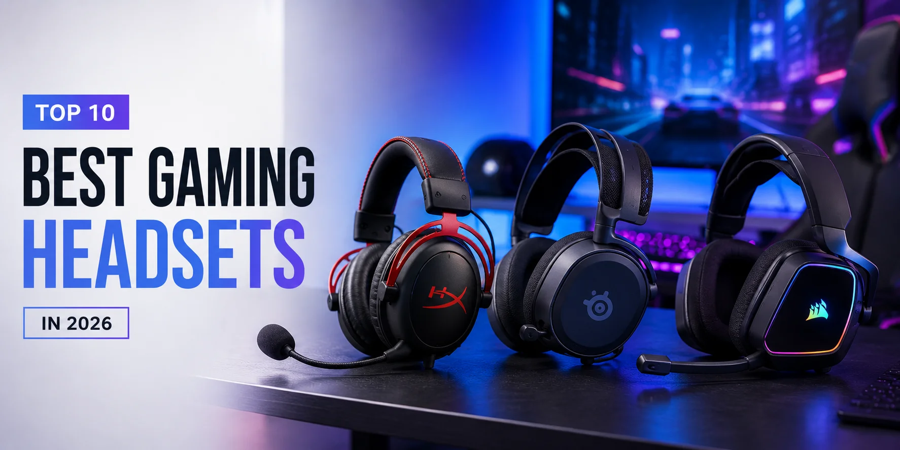 Top 10 Best Gaming Headsets in 2026 (Personally Tested)
