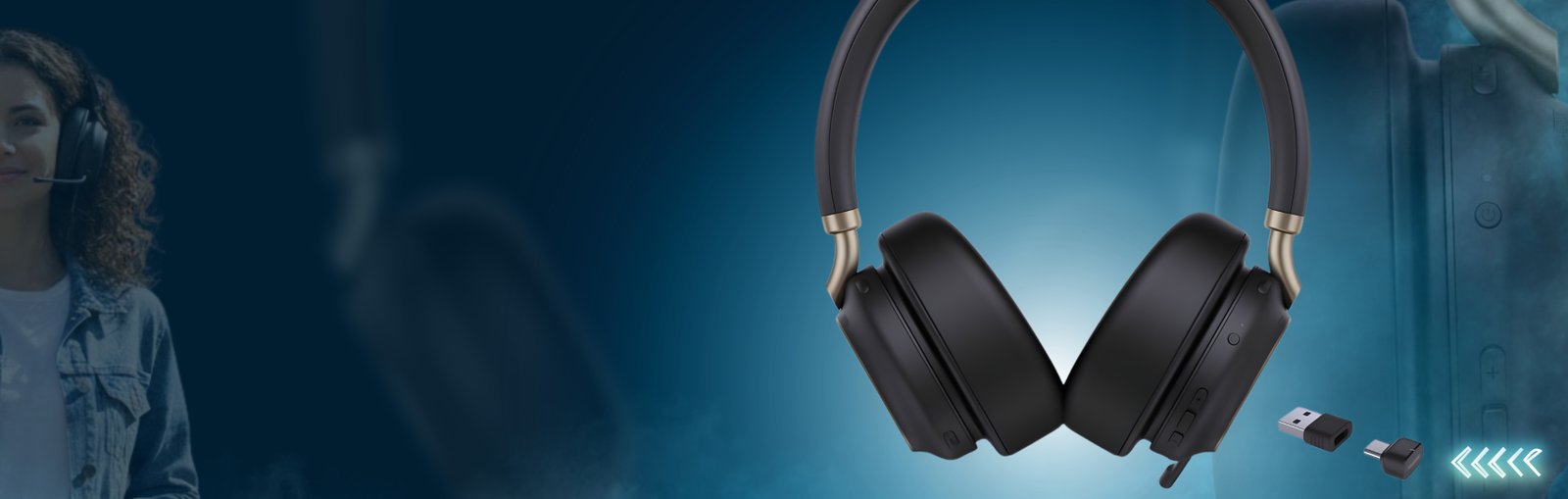 Wireless Headsets Banner