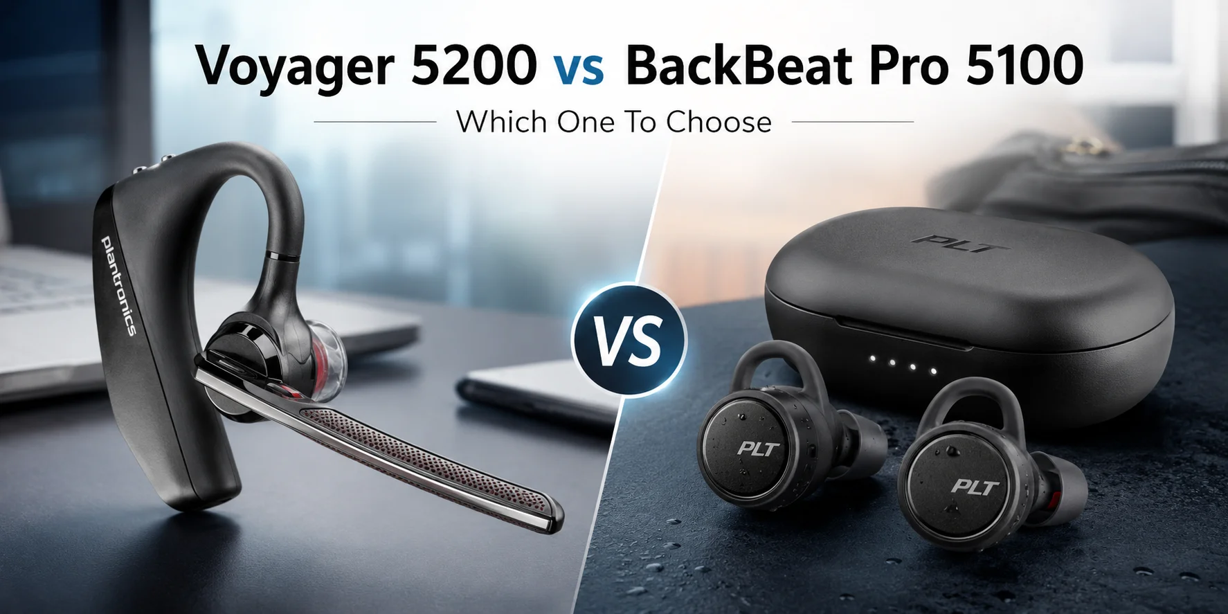 Voyager 5200 vs BackBeat Pro 5100: Which One To Choose