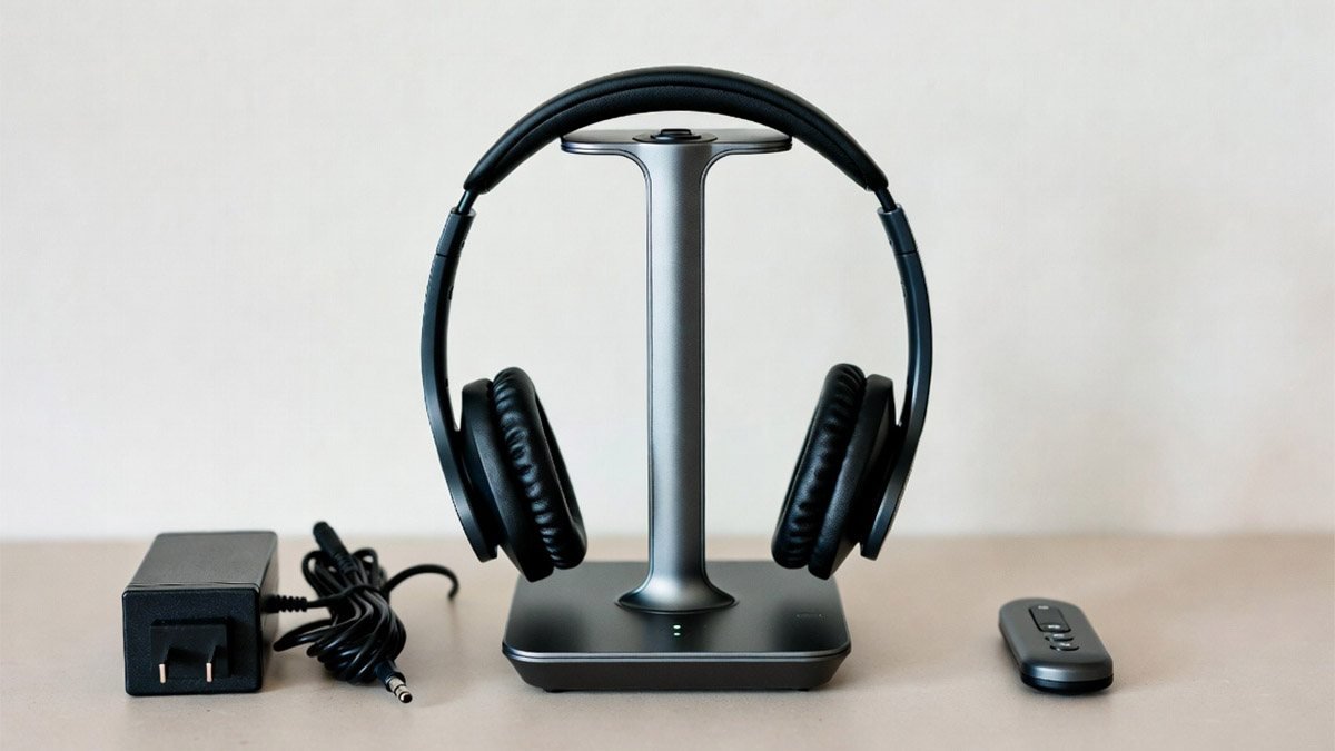 Complete wireless headset system components for Aastra phones