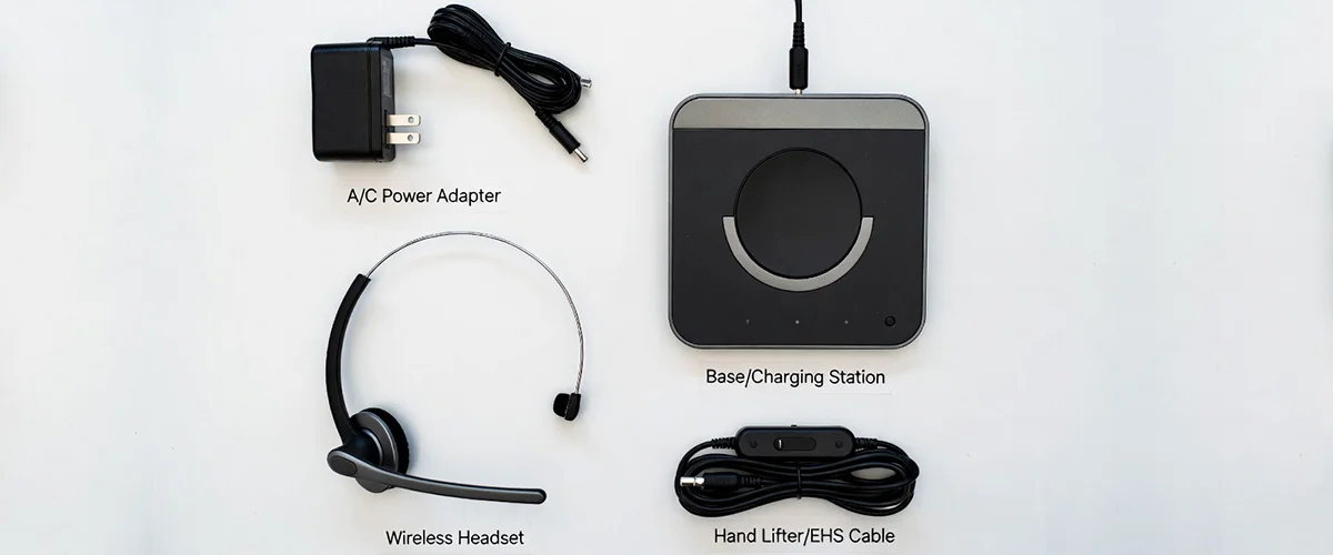 Wireless headset system components