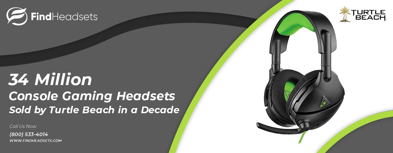 34 Million Console Gaming Headsets Sold by Turtle Beach in a Decade