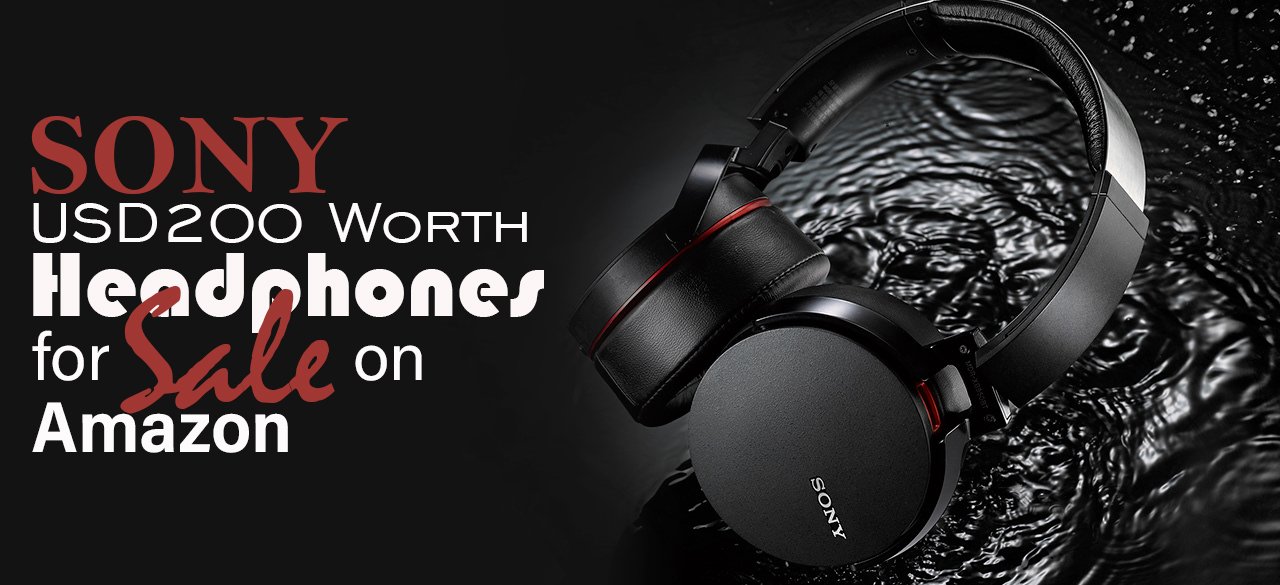 Sony USD200 Worth Headphones for Sale on Amazon