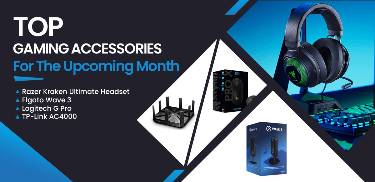 Top Gaming Accessories For The Upcoming Month