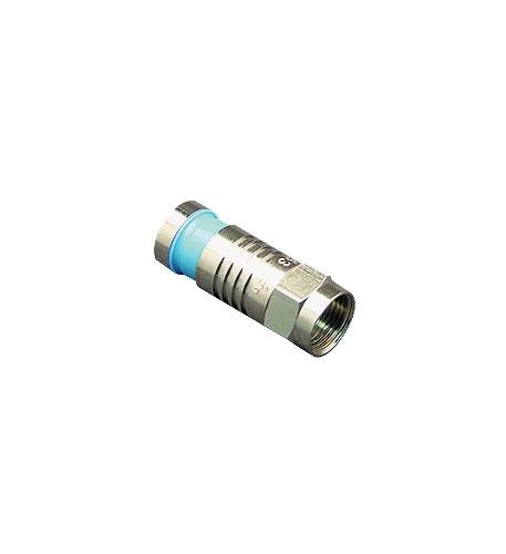 CONNECTOR, F-TYPE, RG6Q, 100PK