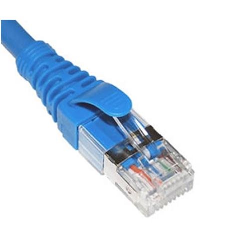 PATCH CORD, CAT6A, FTP, 3FT, BLUE