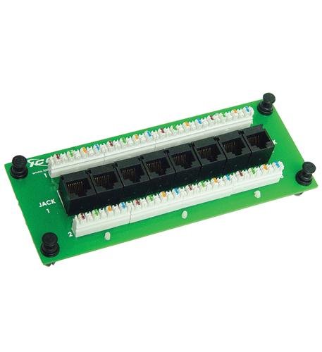 COMPACT MODULE, CAT 5e DATA, 8 PORT