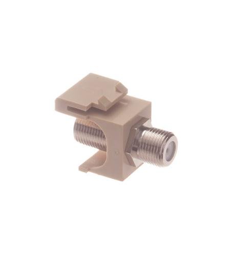 MODULE, F-TYPE, NICKEL PLATED, IVORY