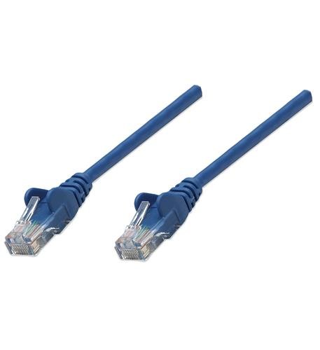 CAT5e BOOT PATCH CORD .5 FT BLUE