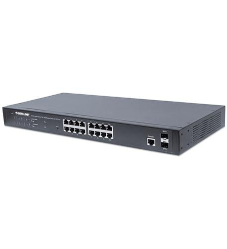 16-Port Gb Ethernet PoEplus Web-Manage
