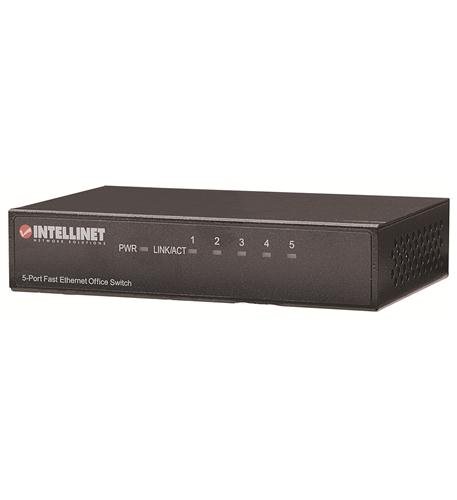 Intellinet 10/100 5 Port SwitchDeskMetal
