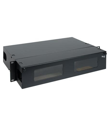 RACK ENCLOSURE, FIBER, 8-PANEL, 2 RMS