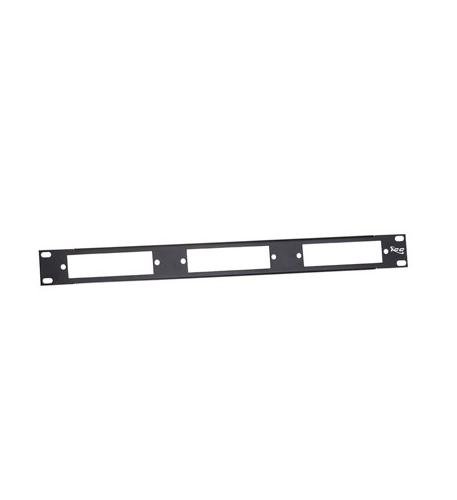 PATCH PANEL, BLANK FIBER, 3-PANEL, 1RMS