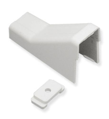 CEILING ENTRY & CLIP, 1 1/4", WH
