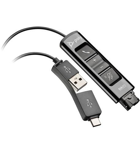 Poly DA85 USB to QD Adapter 218267-01