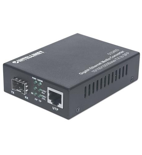 Gigabit Ethernet to SFP Media Converter