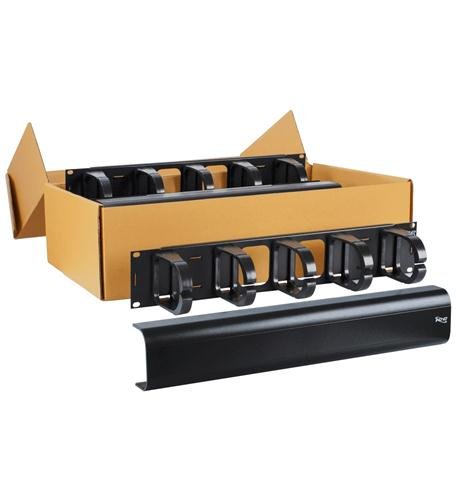 PANEL, CABLE MGMT INTERBAY, 2 RMS, 6PK