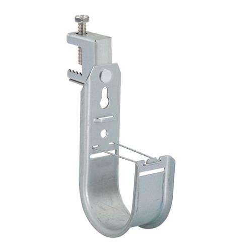 J-HOOK W/ BEAM CLAMP, 2", 25PK