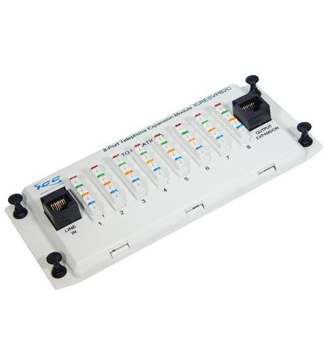 DELUXE SERIES,TELEPHONE EXPANSION, 8PORT