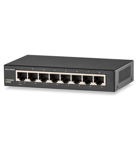 C-100 4 Port Gigabit PoEplus Switch