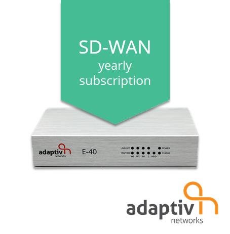Adaptiv Annual SD-WAN License 300 Mbps