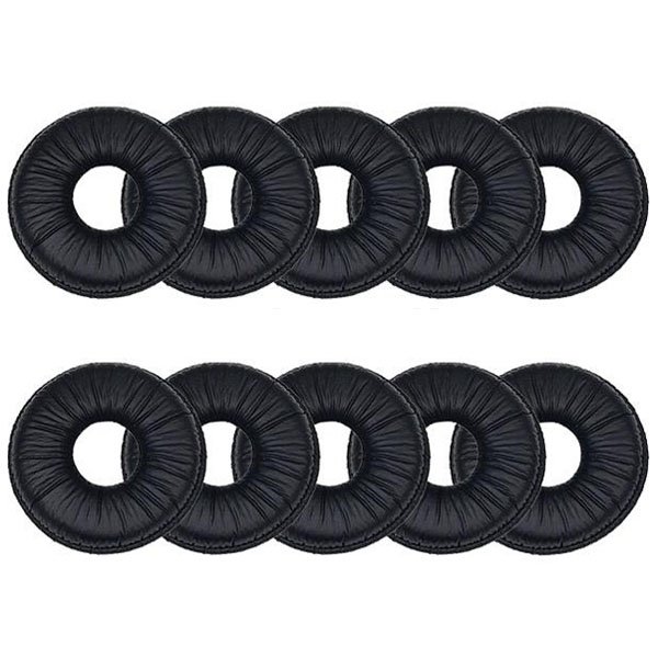 Jabra BIZ 2400 II Large Leatherette Ear Cushion, 10 Pack