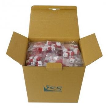 MODULE, CAT 6, HD, 400 PK, No JackEZ, WH