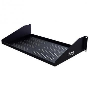 RACK SHELF 10in DEEP SINGLE VENTED 2RMS