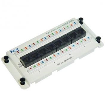 PREMIER RESI MODULE, CAT 5e DATA, 8-PORT
