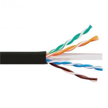 CAT6e CMR PVC CABLE BLACK