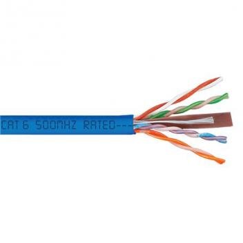 CMP CAT6 PLENUM VALUE LINE 500 MHz Blue