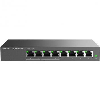 Layer 2 Unmanaged Switch, 8 x GigE 4 POE