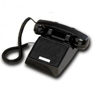 250000-VBA-NDL Black desk no dial