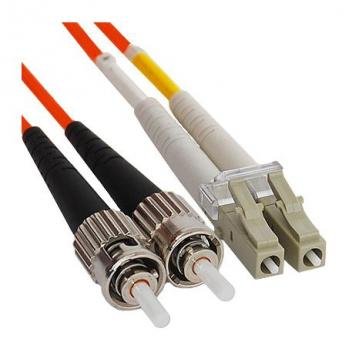 JUMPER, LC-ST, DUPLEX, MM, 62.5/125µm,5M