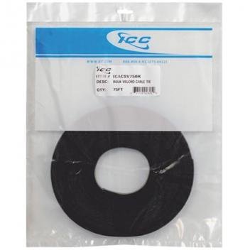 Velcro Tie Bulk 75ft - Black