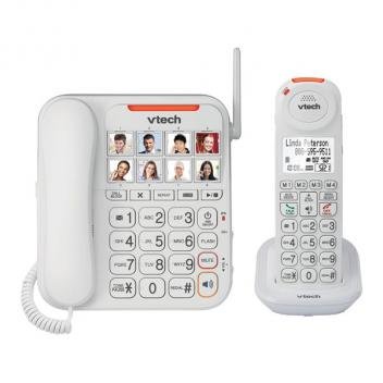 Vtech VT-SN5147 Caller ID Careline Amplified Corded/Cordless Phone