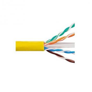 CAT6e CMR PVC CABLE YELLOW