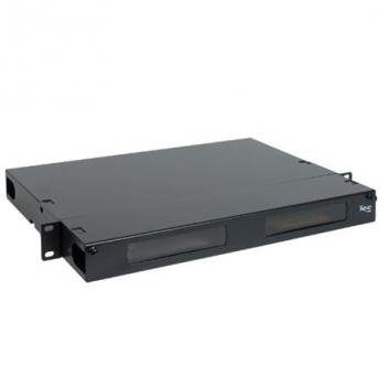 RACK ENCLOSURE, FIBER, 4-PANEL , 1 RMS