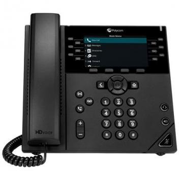 Polycom VVX 450 12-line IP Phone, POE