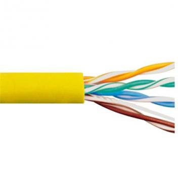 CAT5e CMR PVC CABLE YELLOW