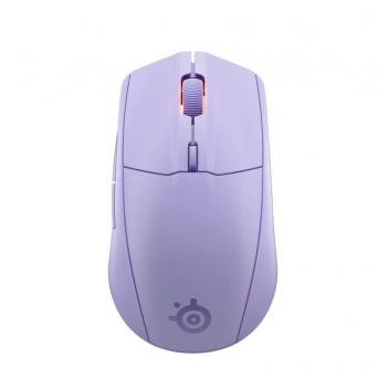 SteelSeries Professional Gaming Gear Rival 3 Wireless Gen 2 Lavender Gaming Mouse  lavender